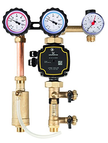 Preisvergleich Produktbild Afriso Solarpumpengruppe PrimoSol 130-4, G ¾, 2-12 l