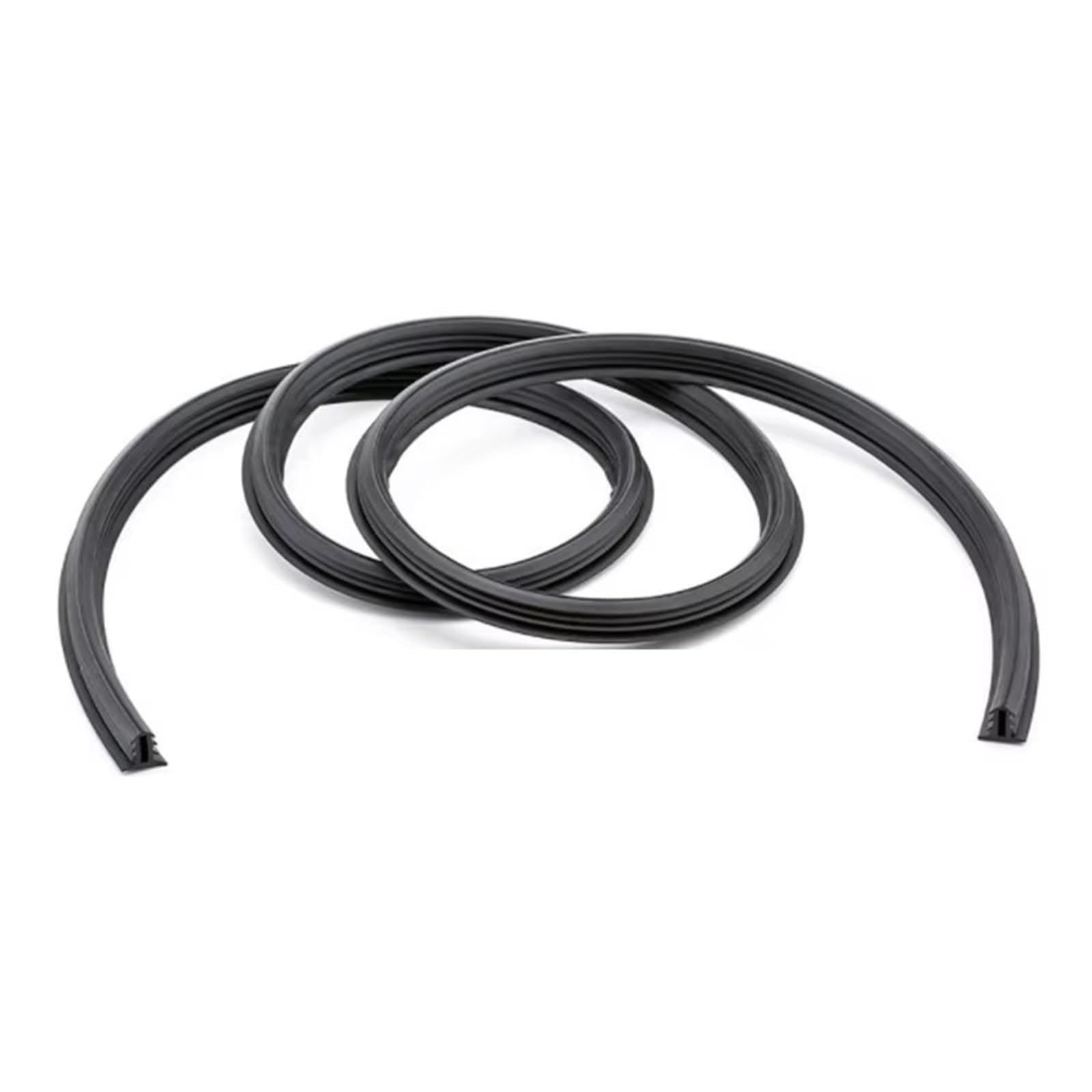 Car Rubber Sealing Strips Universal Weatherstrip Interior Accessories Auto Dashboard Sealing Strip Noise Sound Insulation Rubber Windshield Seals Car Door Rubber Seal