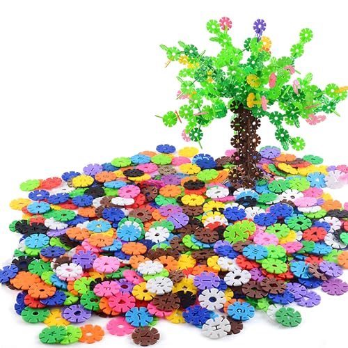 YyiFcg Steckblumen, Steckspiel Mit 600 Teilen, Kreatives Bauset,...