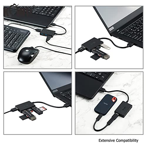 USB Hub 3.0 Portable 4-Port USB Splitter Multi USB Port Expander Ultra-Slim USB Adapter for MacBook Desktop(Style 1,Type A) - Image 4