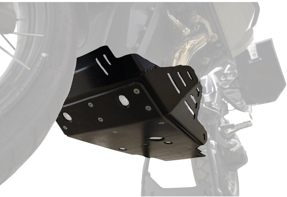 Tusk Quiet Glide Adventure Skid Plate Heavy-Duty Aluminum with UHMW Armor Motorcycle Engine Protection Compatible with BMW R1300GS 2024-2026