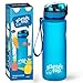 schmatzfatz Trinkflasche Kinder Auslaufsicher 0,5L, Sport Trinkflasche Schule zum Wandern & Fitnessstudio, Geschmacksneutrale Wasserflasche 500ml, Trinkflasche mit Fruchteinsatz, BPA-Frei