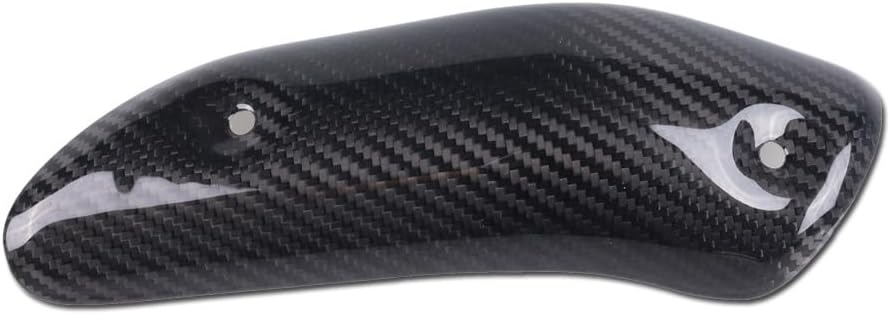 MC 100% 3K Real Carbon Fiber Exhaust Heat Shield Fit for Ducati 749 999 999s Glossy Twill Weave Motorcycle Bodykit Cowling Replacement Part