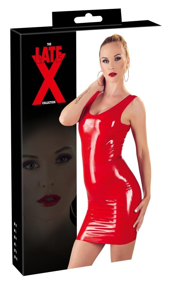 Late X Dress-29001733051 Red XL