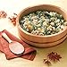 WSHA Japanese Wooden Hangiri Sushi Rice Mixing Bowl Tub Sushi Oke Copper Bands for Sushi Restaurant Kitchen, 72cm/28.3in