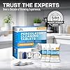 COLETTI Coffee Pot Cleaner Coffee Percolator Cleaner, Coffee Cleaning Tablets Descaler for Stainless Steel Percolator, Moka Pot, French Press Individually Wrapped Tablets [Pack of 24]