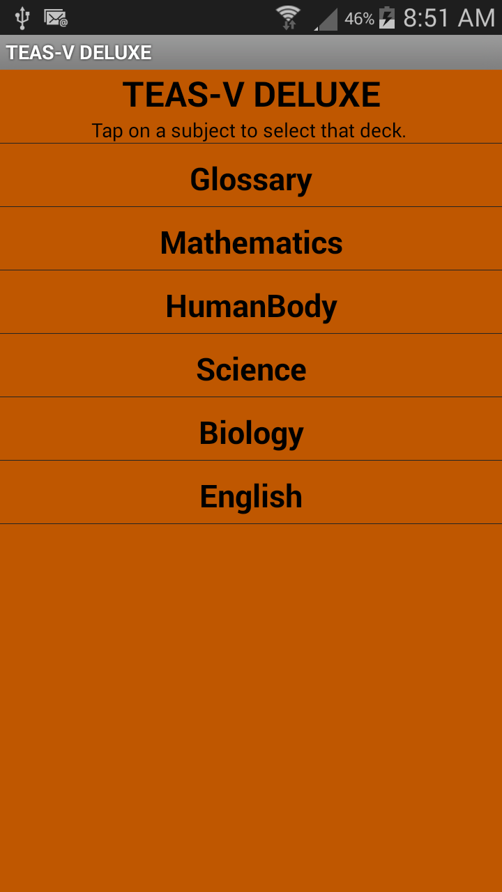 TEASV Flashcards Deluxe App on Amazon Appstore