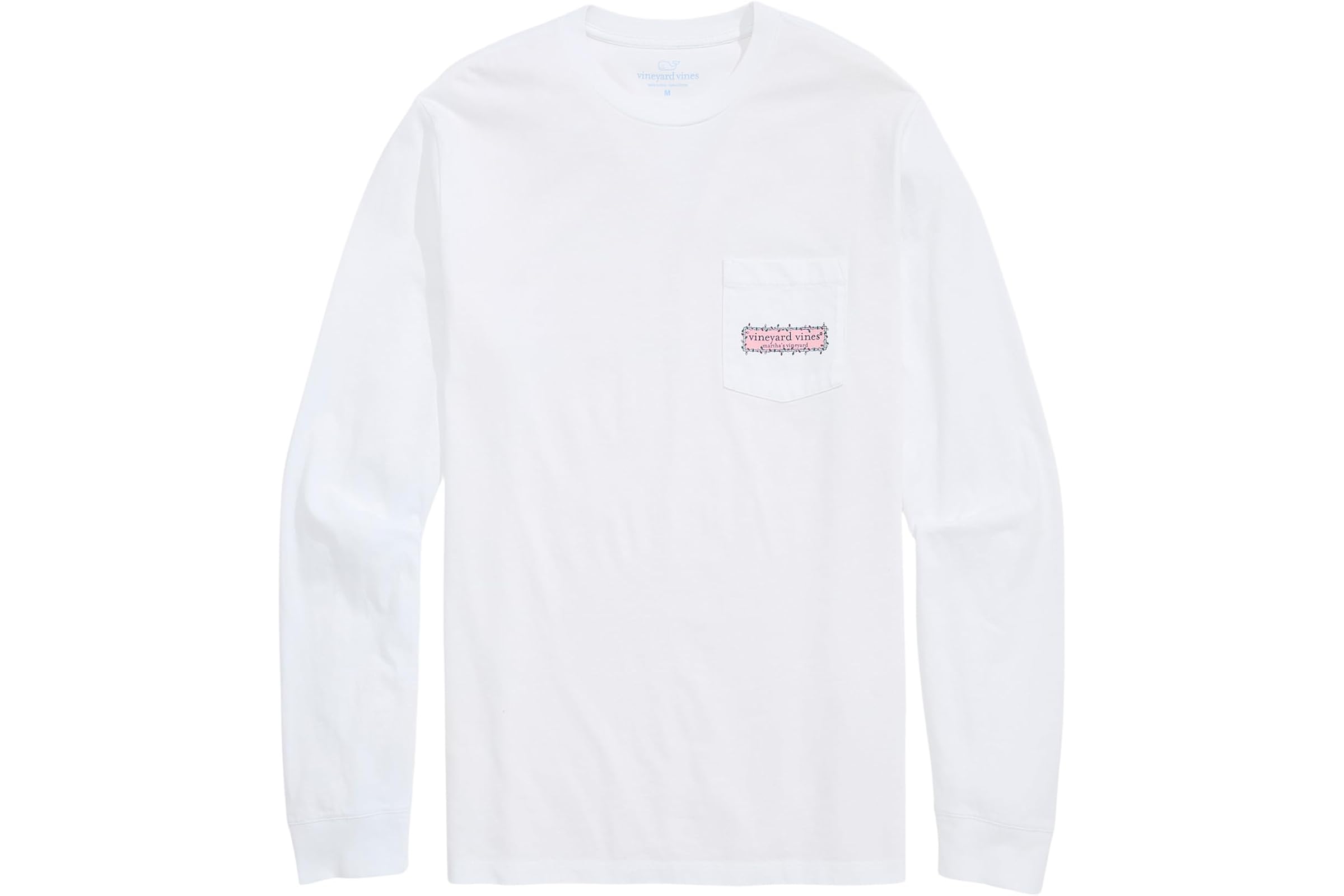 Мужская рубашка Vineyard Vines String Lights Pups Long Sleeve Tee