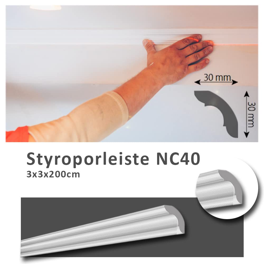 Piepschuim plafondlijsten voor het plafond - Sierlijsten en Ornamenten Webshop Luteijn