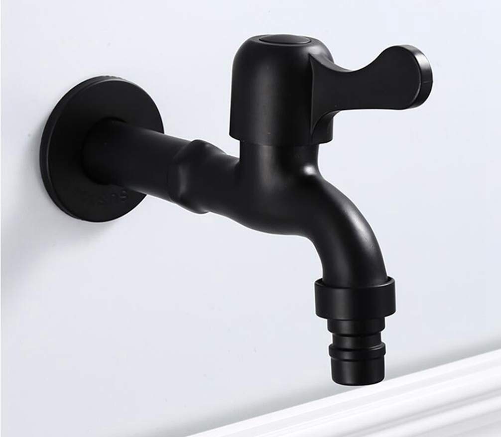 ZYCHSJXA Washing Machine Faucet Mop Bathroom Stainless Steel Outdoor Garden Taps Luxury Decorative Kitchen Tap Wc Bibcock
