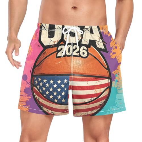 Bañador de secado rápido para hombre con pantalones cortos de playa del Mundial 2026