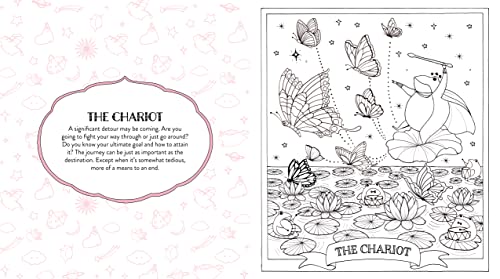 Kawaii Tarot Coloring Book: Color Your Way Through the Cutest of Tarot Cards--Kawaii Style!