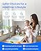 Waterdrop NSF 42 Certified Water Filter, Replacement for All PUR®, PUR®PLUS Faucet Filtration Systems, Pur® RF-9999® Faucet Water Filter, 18-Month Value(6 Count)