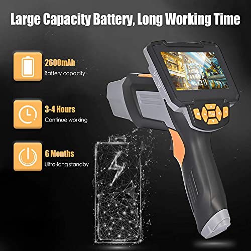 Vogvigo Endoskop Endoskopkamera Industrielles endoskop mit 1080p HD-Bildqualität mit zwei Objektiven, 4,3-Zoll-LCD… – Bild 4