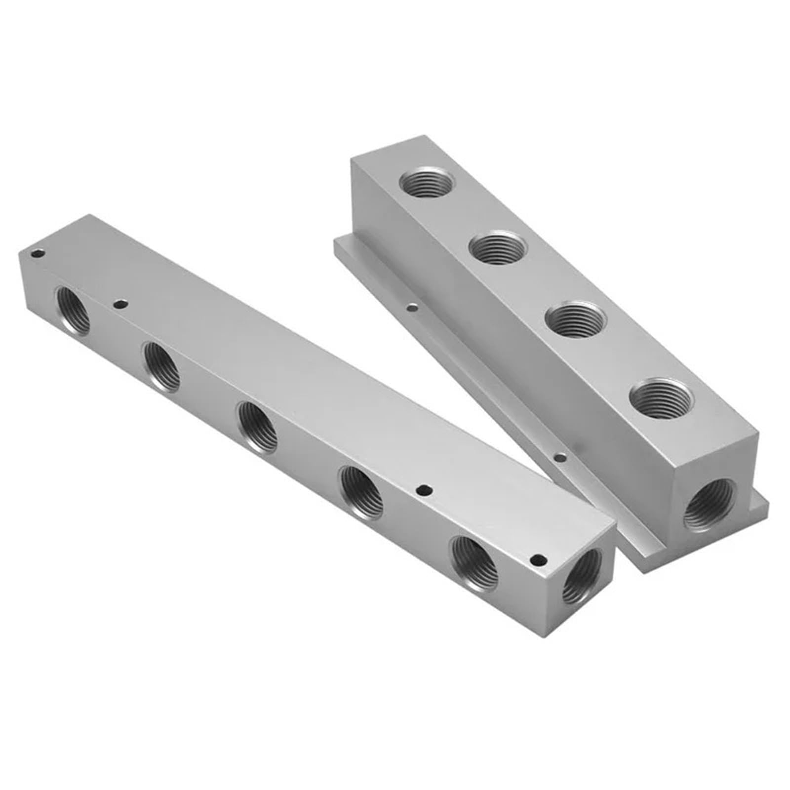 Vanne de dérivation d'échappement T G1/2 répartiteur air 4 voies 50mm bloc dérivation tuyau