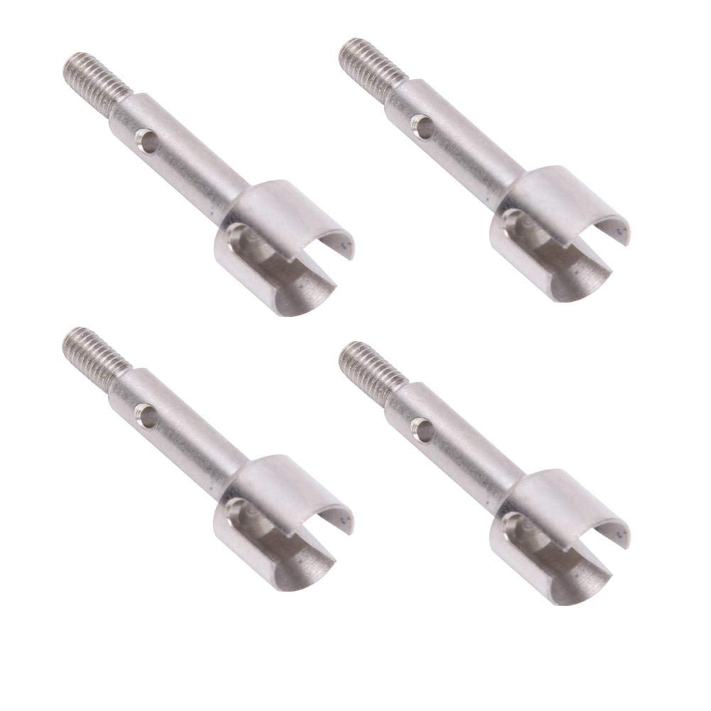 EVTSCAN Accessoires de Remplacement d'essieu arrière de la Voiture RC Ajustement pour Wltoys 144001 1/14 Voiture 4WD
