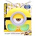 Sun-Staches Minions Official Stuart Goggle Sunglasses | UV 400 Lenses, Yellow Frames with One Eye Mask | One-Size Fits Most