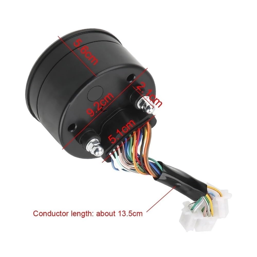 QuadroStrumenti Per Moto Tachimetro Contagiri Contachilometri Indicatore Livello Carburante Display Del Cruscotto Accessori Per Il Rimontaggio