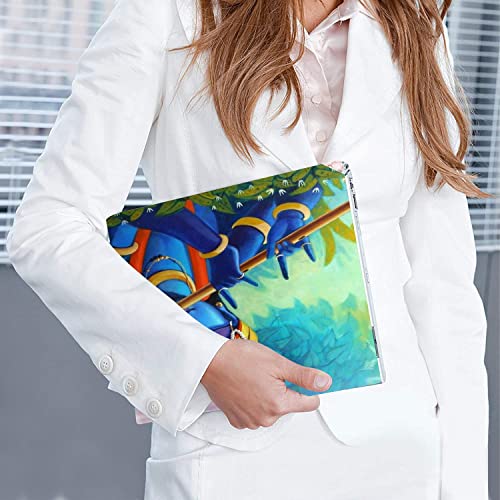 Image of Elton Paint Krishna Theme Laptop Skin Sticker Decal,13.3 inch 14 inch 15 inch 15.4 inch 15.6 inch Laptop Universal Vinyl Skin Sticker Cover Dustproof Waterproof Art Decal Protector with Free 2 Wrist Pad Skins