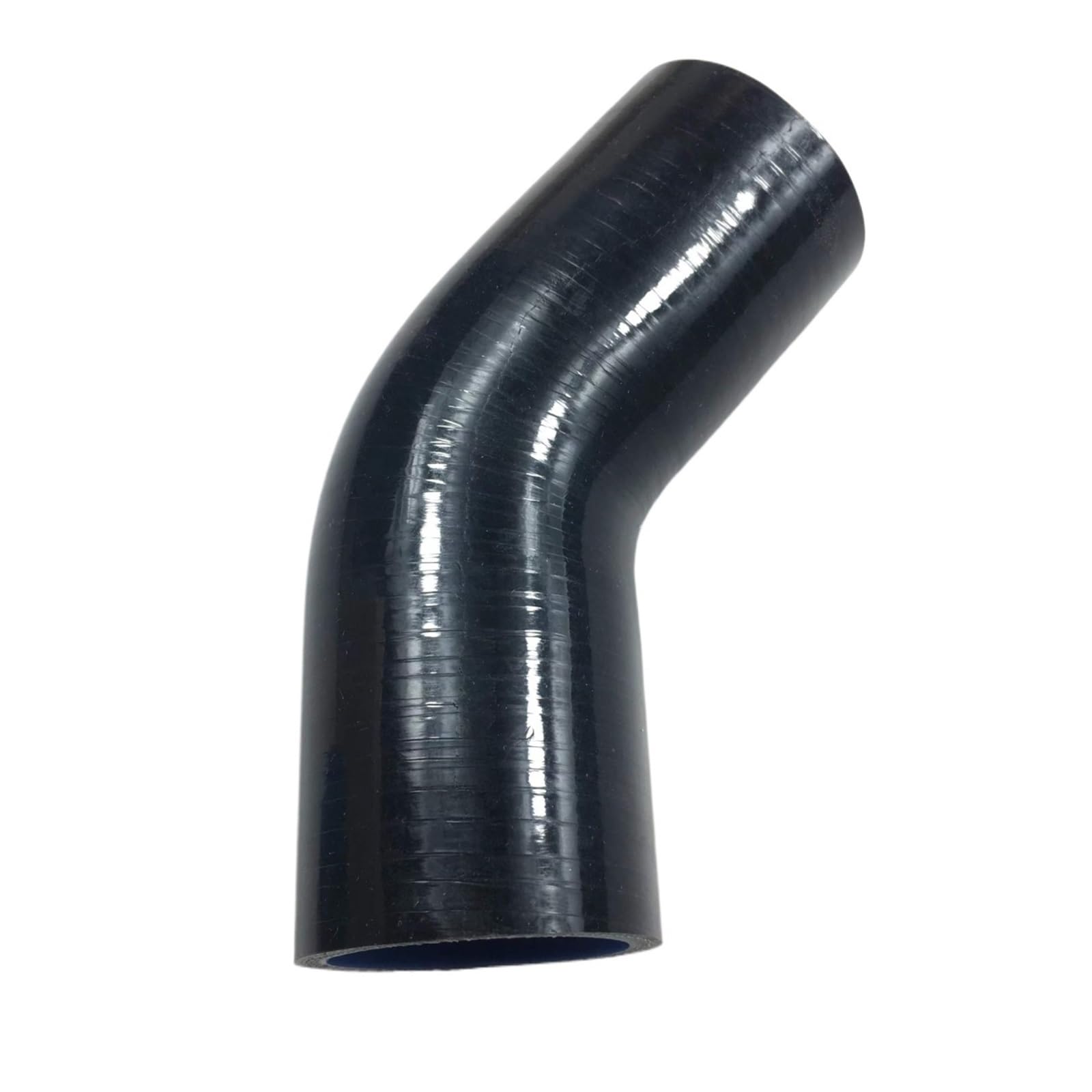 Przewody i węże ciśnieniowe Wąż silikonowy kolankowy 45 stopni 38 51 57 63-89mm gumowy złączka rura podłączenia zimnego powietrza turbosprężarki(102mm-Black)