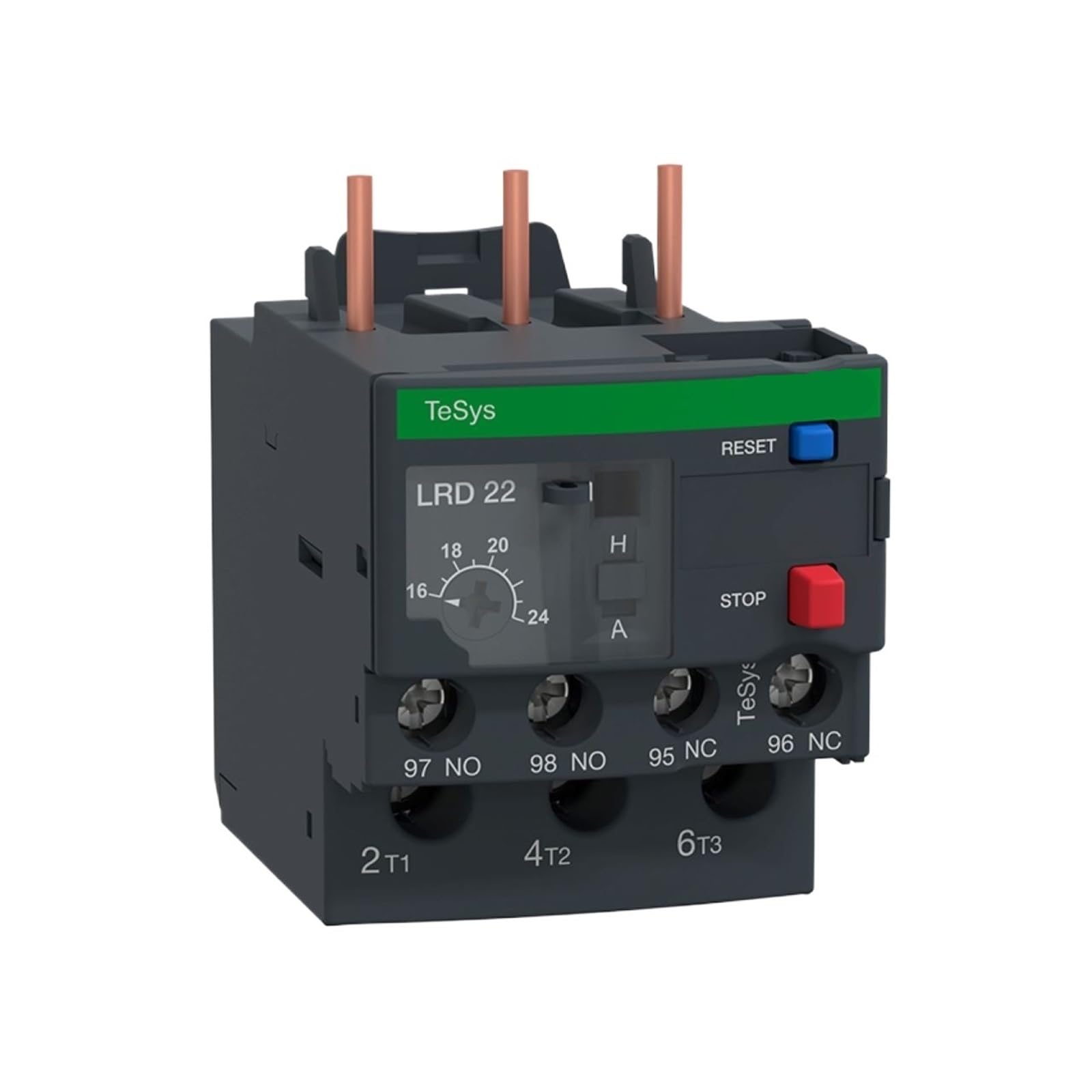 ZVQYSGIW LRD22 LR-D22 overload relay, 16...24 A, class 10A