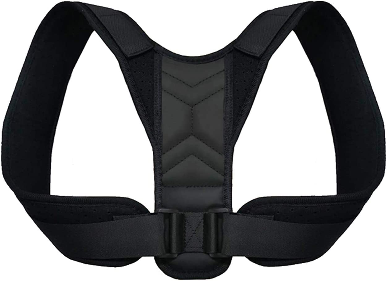 Corrector de Postura Ajustable para Hombres y Mujeres: Soporte de Postura, Soporte Superior de la Espalda para Soporte de clavícula y Herramientas para aliviar el Dolor
