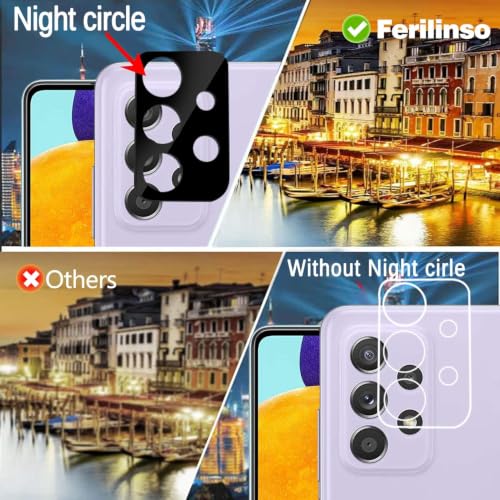 Image of Ferilinso 3 Pack Screen Protector for Samsung Galaxy A52 4G&5G /A52s 5