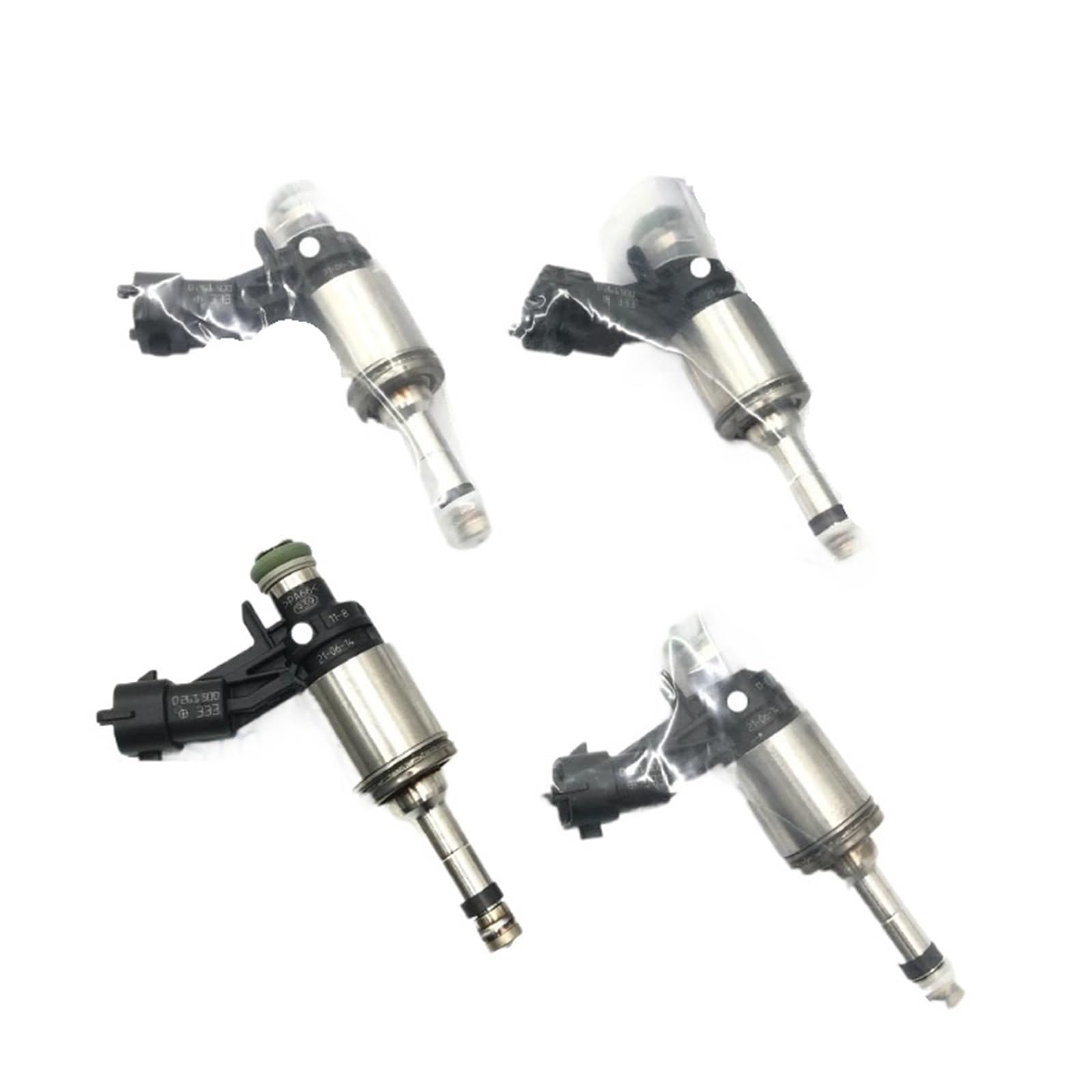 Weuncass Oem 0261500333-4Pcs Injector Fit For Freelander 2 Fit For Range Rover 2.0L Turbo Petrol Fuel Injector Lr024998 Lr072564 0261500333 Fuel Petrol Injector Nozzle(Oem 0261500333-4Pcs)