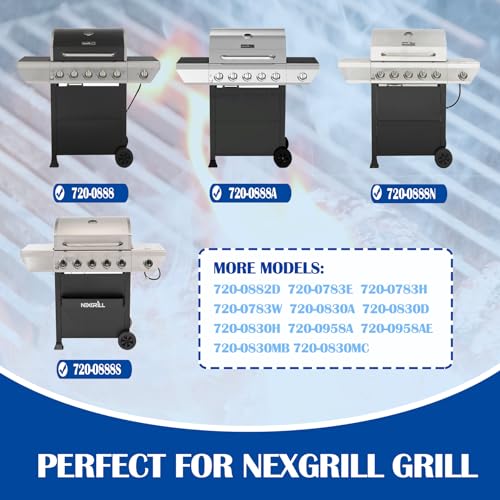Image of SafBbcue 720-0888 Grill Parts Replacement for Nexgrill Parts 720-0888A 720-0888N 720-0888S 720-0882D Kenmore 122.20148510 122.33492410