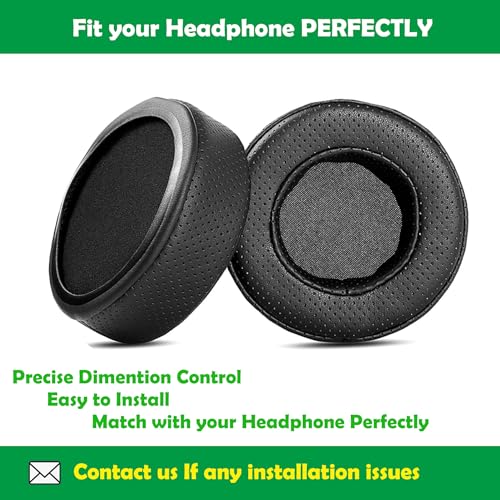 Almohadillas de cuero perforado para auriculares Sony MDR-ZX220BT - reemplazo de cojines de oído miniatura 3