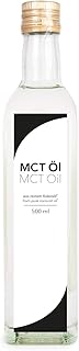 MCT Öl, Premium Qualität, auf Kokosölbasis, 1er Pack (1x 500ml) in Glasflasche