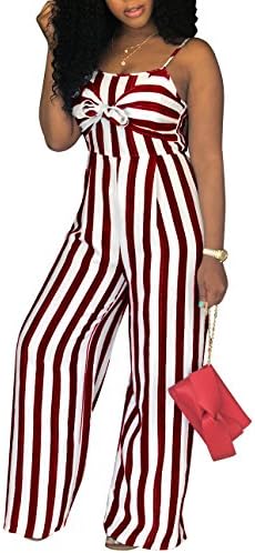 SheKiss Womens Striped Spaghetti Strap 