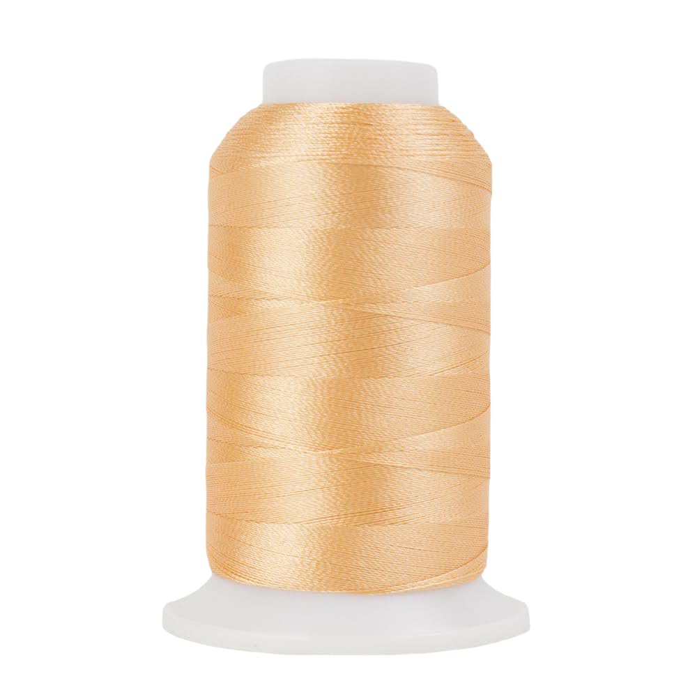 Element Thread Club 40wt Machine Embroidery Polyester Thread | 1000m (1049yd) | Glossy | Peach Cobbler