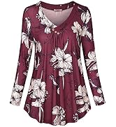 Women's Long Sleeve Cowl Neck Tunic Top - Asymmetrical Hem, Front Pockets, Casual Pullover For Leggings - View #5
