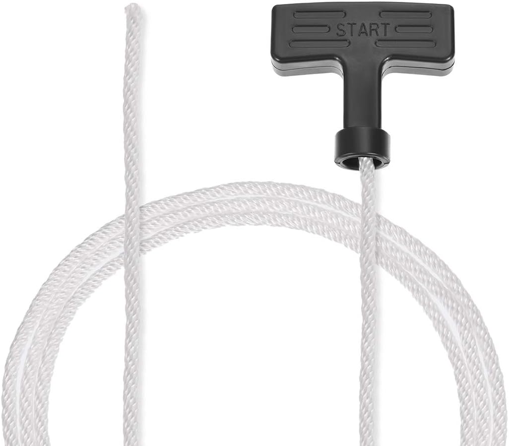 Amazon.com : uxcell Recoil Start Rope with Handle 3mm Dia 0.95m 3ft ...