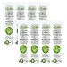 Delon Premium Facial Cleansing Cotton Rounds | Dermatologist Tested and Approved | 8x100 Count Stacks