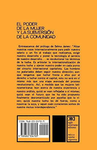 El Poder de La Mujer y La Subversion de La Comunidad