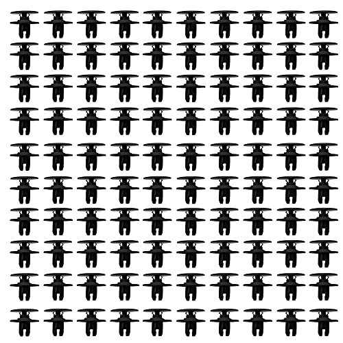 100 Pcs Front Fender Liner Retainer Clips 91501-TR0-003 for Honda Acura Accord Civic Clarity Crosstour CR-V Fit Odyssey ILX MDX NSX RDX RLX TLX TSX 91501TR0003
