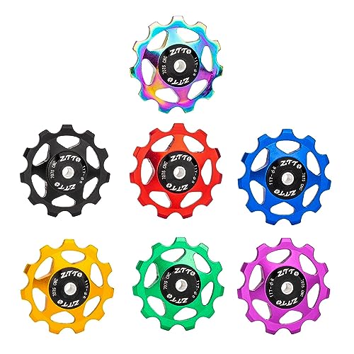 Image of Bike Rear Derailleur Pulley 11T Parts Cycling Accessory Road Bike Pulleys Multi | Cycling | Bicycle Components & Parts | Derailleurs (Rear)