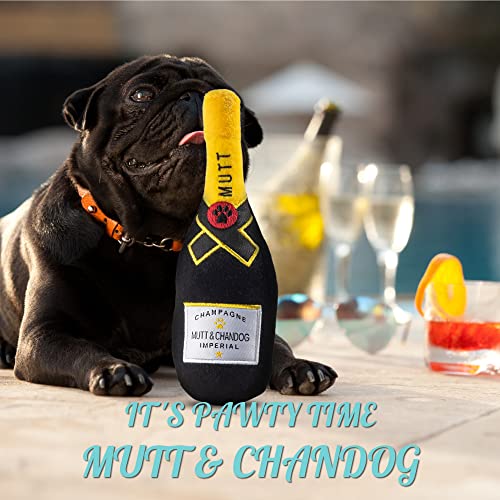 Dog Diggin Designs Libation Station Collection | Unique Squeaky Parody Plush Dog Toys – Shaken, Not Stirred #TOP3