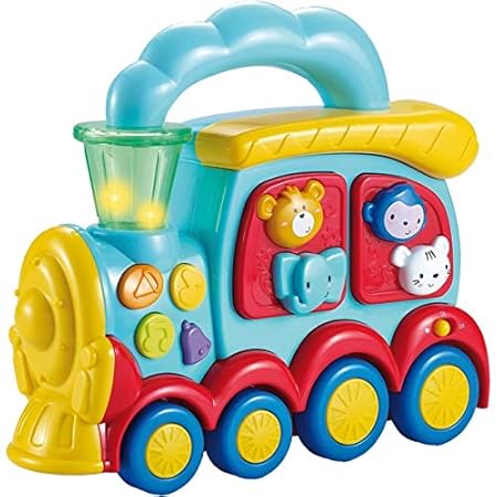 Funbee Baby Animal Train Activity Toy Train for Kids with Light and Music Toys for Kids