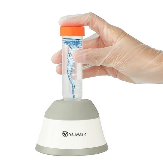 Mini Vortex Mixer Shaker YSJWAER 4000rpm Touch Function Vortex Shaker for Nail Polish Acrylic