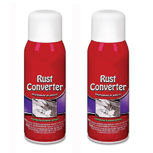 Spray Eliminador de óxido Metal, 100ml Removedor de óxido de Metal a Base de Agua, Convertidor de óxido en Spray con Cepillo, Eliminador de óxido para Automóviles Barandas Muebles Equipos de etal