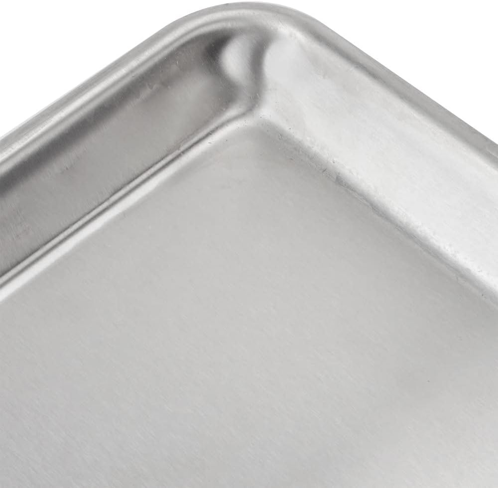 TrueCraftware- 18" x 26" Full Size Stainless Steel Sheet Pan 20 Gauge- Bakeware Baking Pan Baking Sheet Baking Tray Cookie Sheet Cookie Tray Pans Perfect for Baking Roasting Heavy Duty & Rust Free