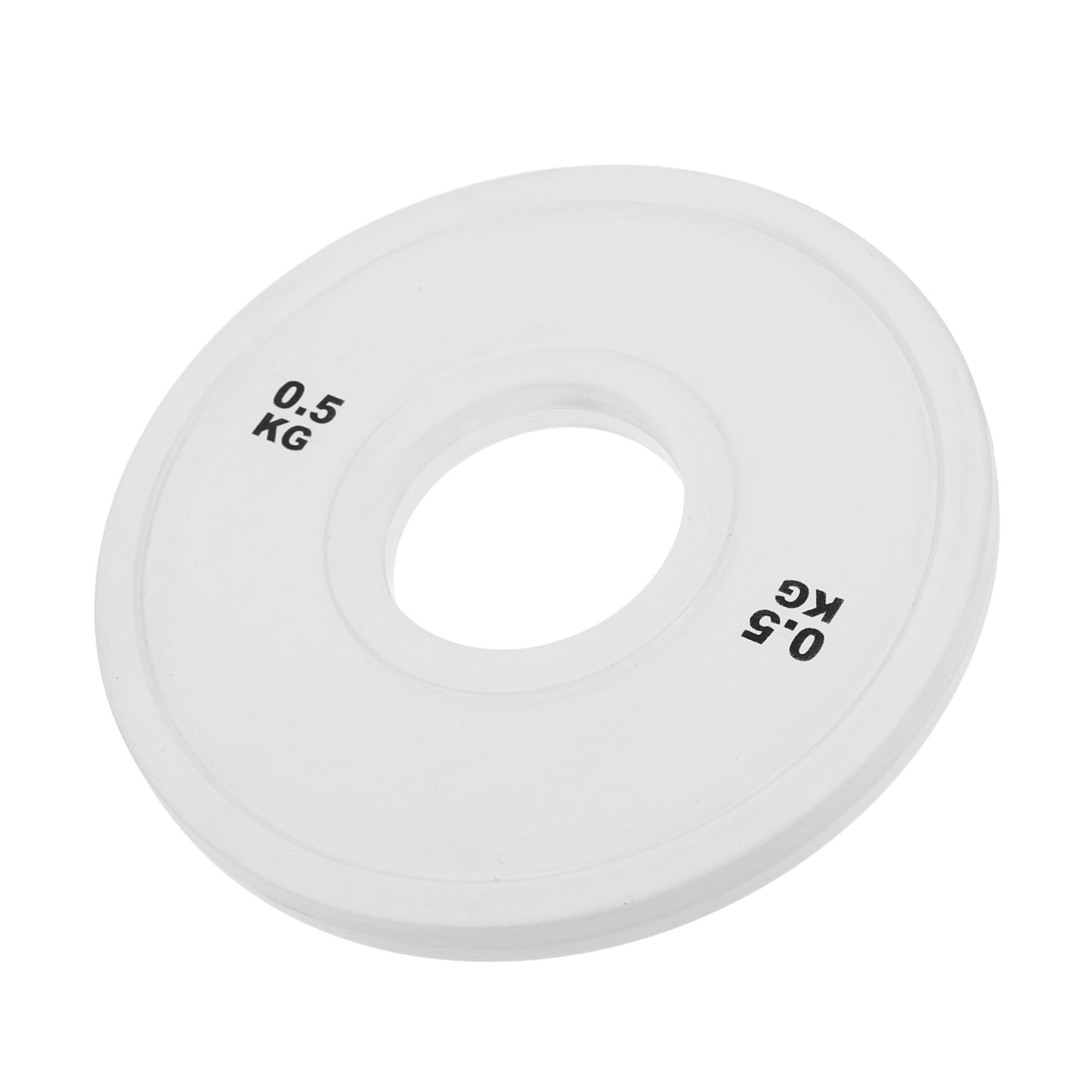 Toyvian 0.5kg Discos De Pesas Barra De Goma Para Entrenamiento De Fuerza Levantamiento De Pesas y Culturismo El Gimnasio Casa Fraccionarios