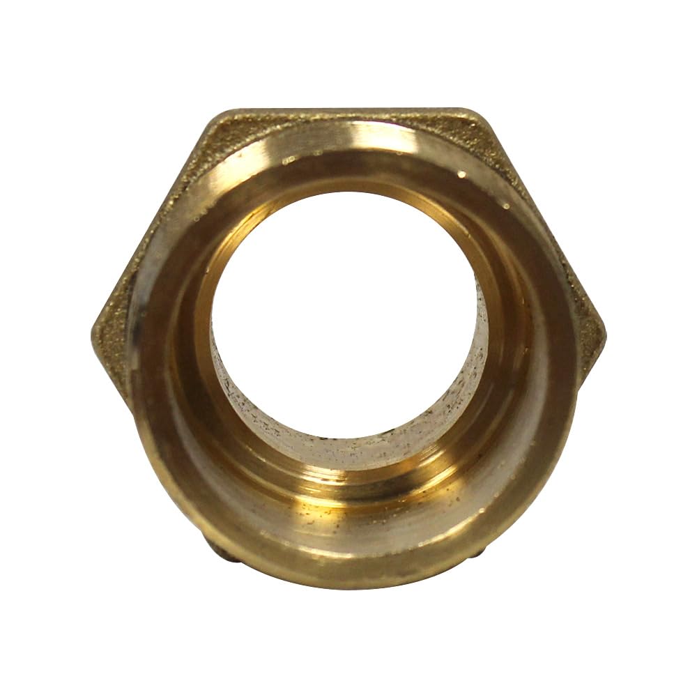 Raccord laiton à visser - Lot de 10 Mamelons Laiton Réduit mâle/mâle 1"1/4-1" (33/42-26/34) -