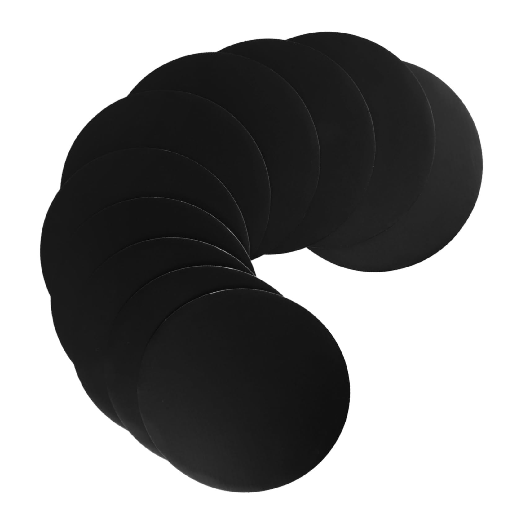 FUNOMOCYA Non-stick Cake Rounds Pcs Decorative Paper Cake Base Trays Sturdy Material for Baking