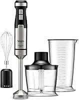 Elgin Mixer Power Inox 3 em 1, 1000W, Aço Inox, com Processador e Batedor de Claras, Velocidade Variável e Função Turbo