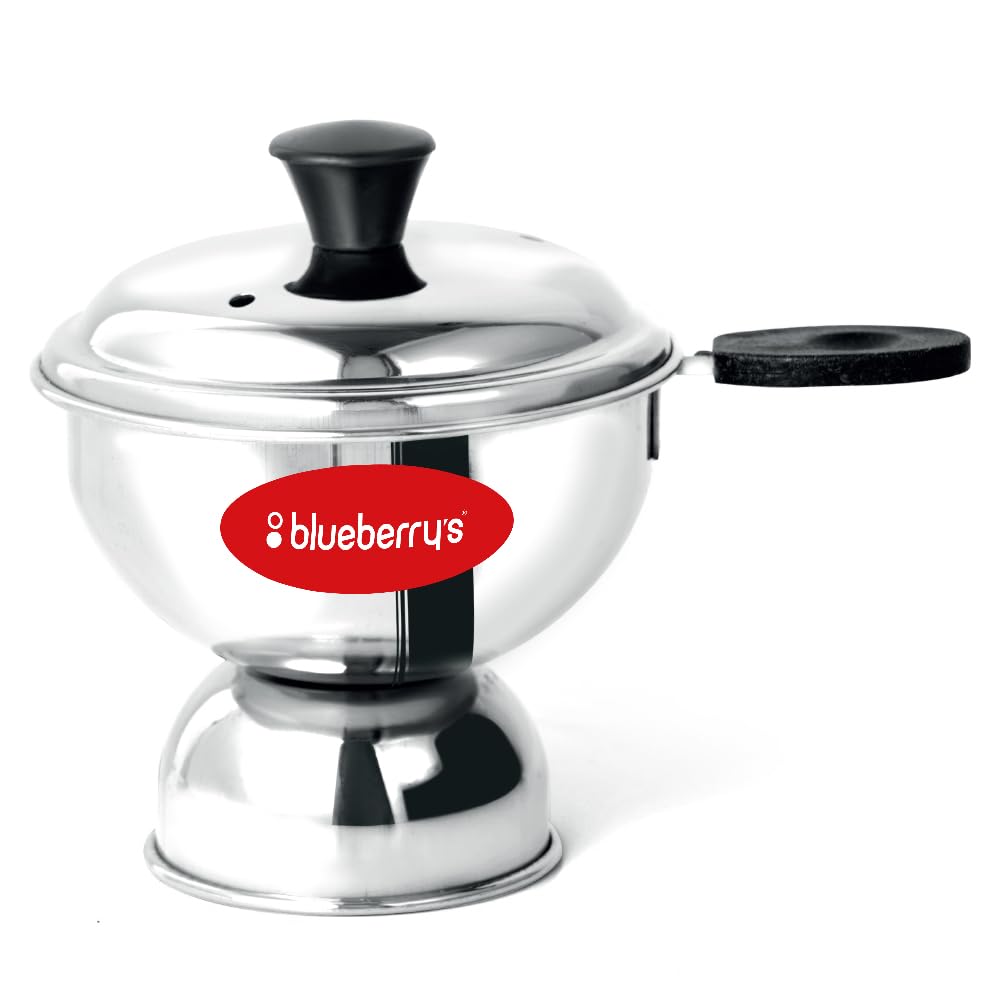 Blueberrys Chirattaput Chiratta Puttu Maker Stainless Steel with Handle Use with Pressure Cooker (B09B2RV9WY) Amazon Price History, Amazon Price Tracker