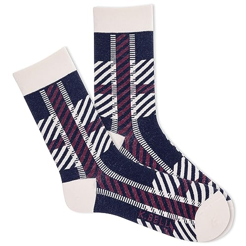 Image of K. Bell Women's Fun American Classics Crew Socks (1-Pack)